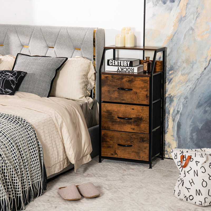 18'' W 3 - Drawer Dresser