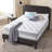 Green Tea Cooling Swirl Memory Foam Hybrid Mattress-20508640-111732876