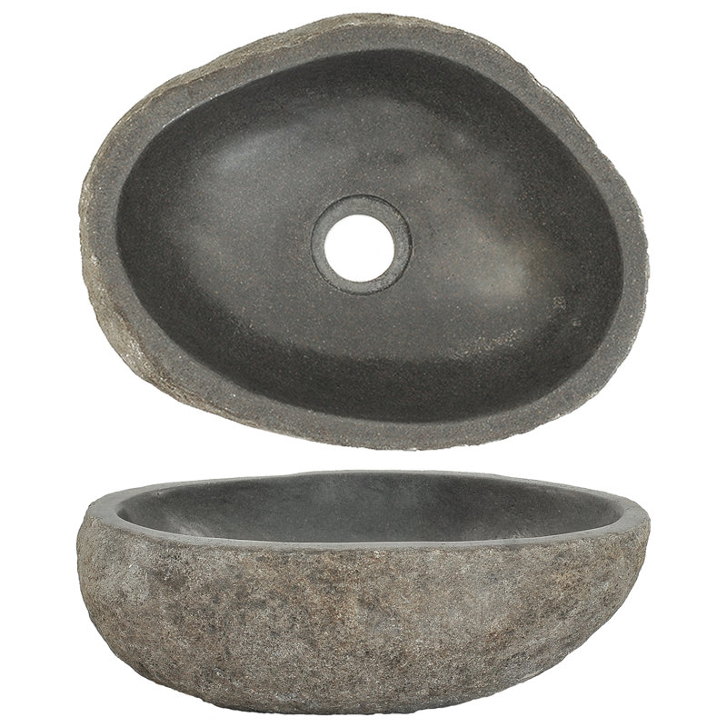 Pomonok Basin River Stone Oval (29-38)x(24-31) cm