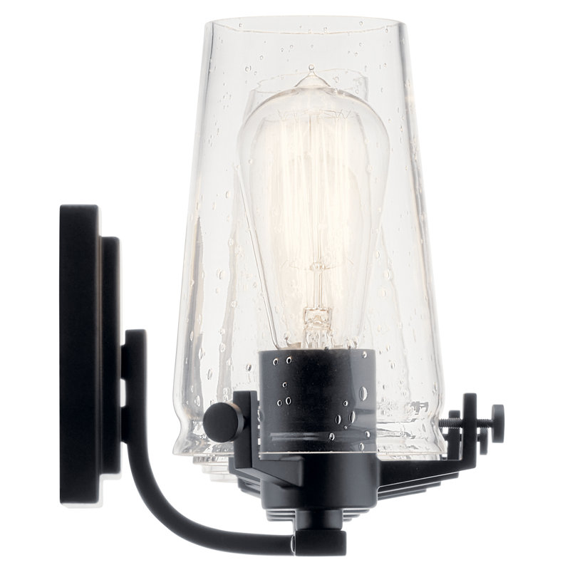 Éclairage pour salle de bain 4 lumières Viran, Noir