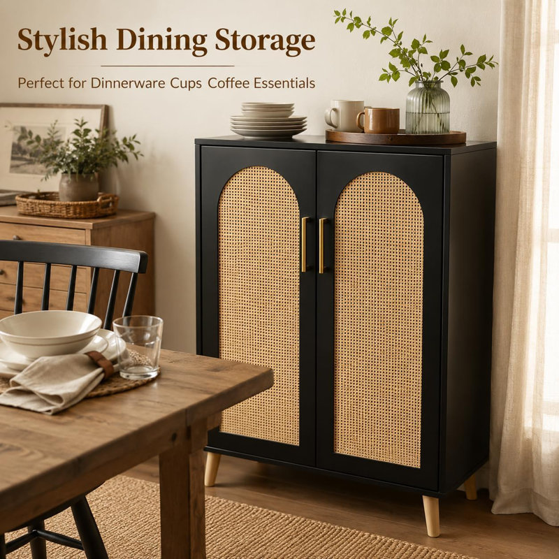 50'' Sideboard, Black