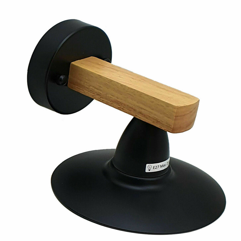 Mindenmines Armed Sconce, Black