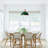 Karinne 1 - Light 11.81" Modern Single Metal Dome Pendant with Plug-In Switch for Kitchen Island Dining Room Entryway-450366763