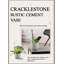  Vase en ciment Cracklestone Rustic
