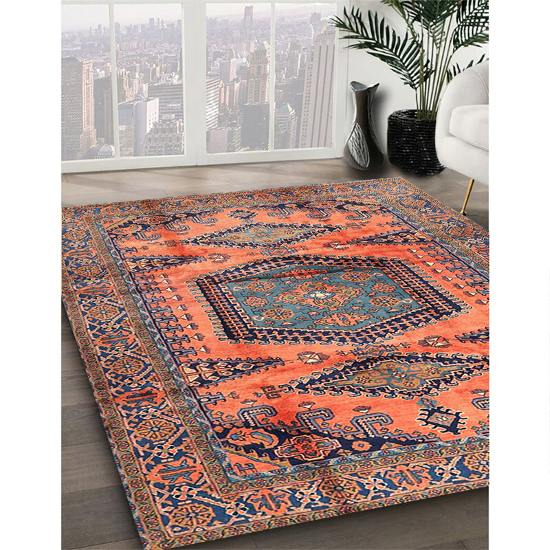 Oriental Indoor Rug, Square 4'
