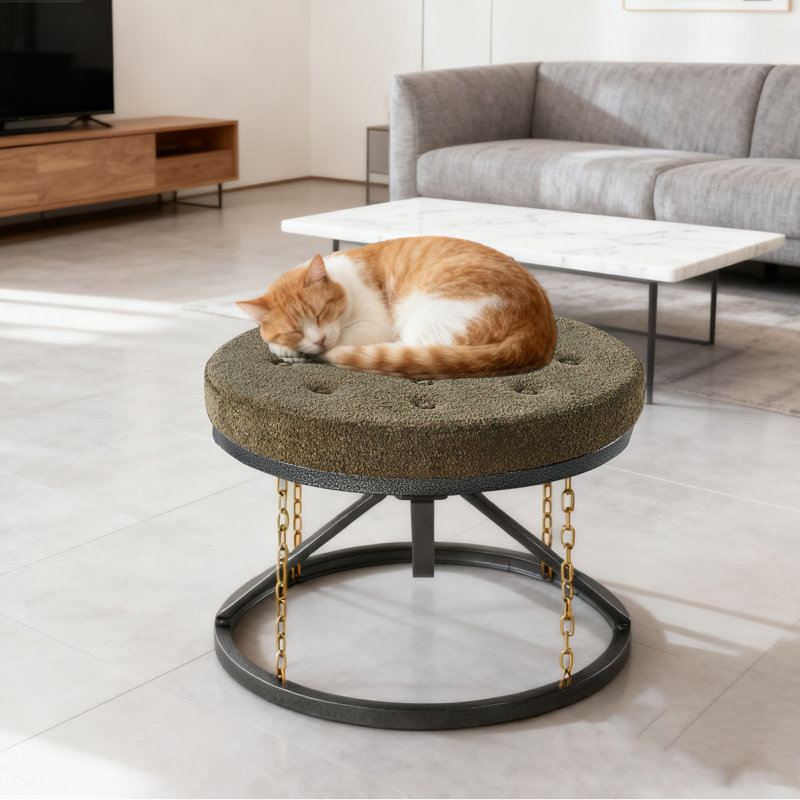 Table de repose-pieds 23,6 po Abraham, Vert