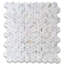 Calacatta 11" x 10" Marble Mosaic Tile-79891938