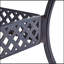 PHOENIX Expandable Aluminum Dining Table For Outdoor Use, Stylish And Functional With Lattice-And-Botanical Design