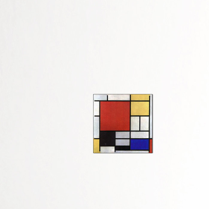 Piet Mondrian - Wrapped Canvas Print, 50cm H x 50cm W x 1.8cm D