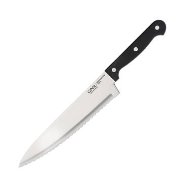 Ginsu Kiso 14-Piece Dishwasher Safe Black Block Knife Set