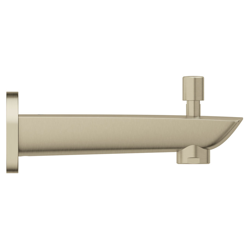 Eurosmart Wall Mounted Tub Spout Trim, Brushed Nickel