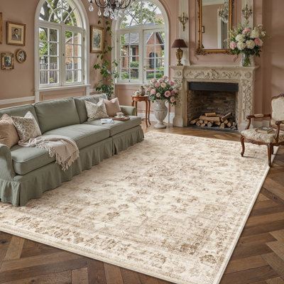  Tapis persan à motif antidérapant Rosalie
