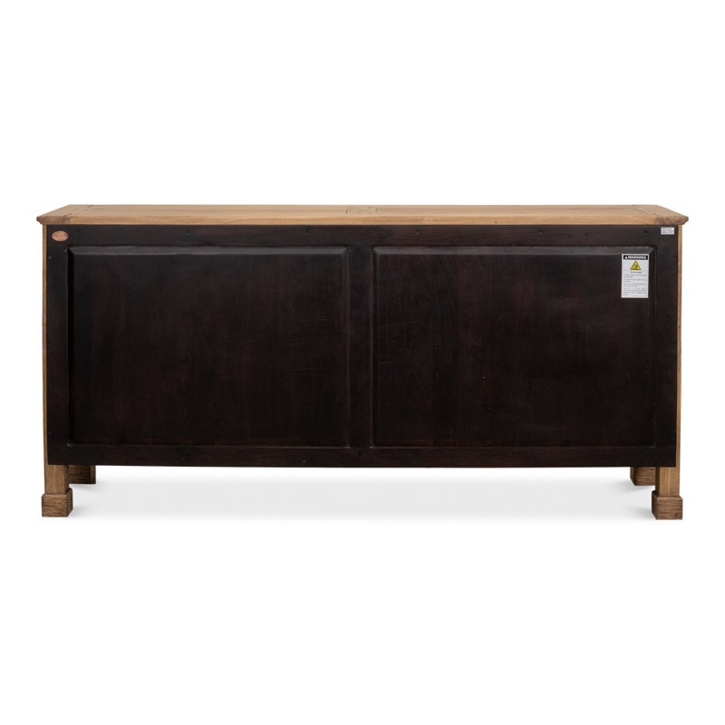 Carreiro 79'' W Solid Wood Sideboard, Driftwood