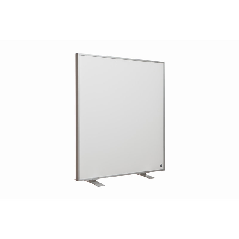 Panneau chauffant infrarouge Wexstar 400w blanc avec supports