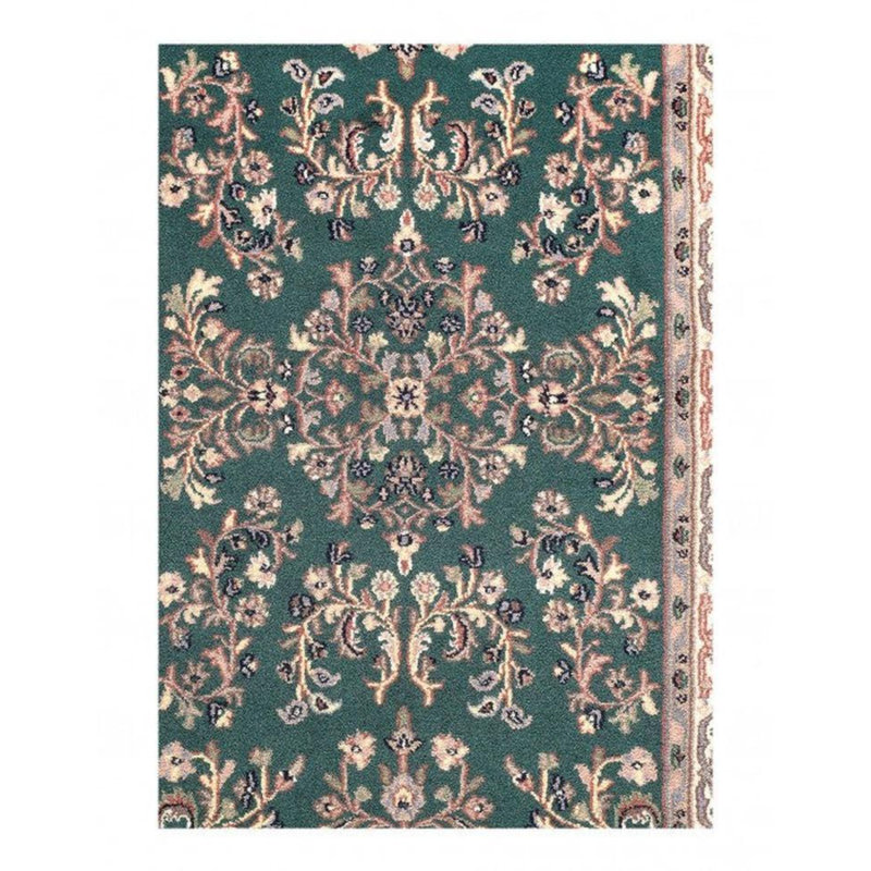Pasquina Oriental Area Rug in Green