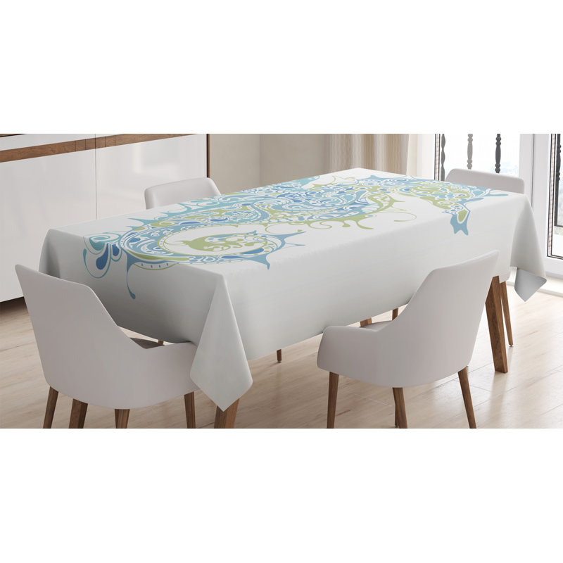 Seahorse Tablecloth, 70" x 52"