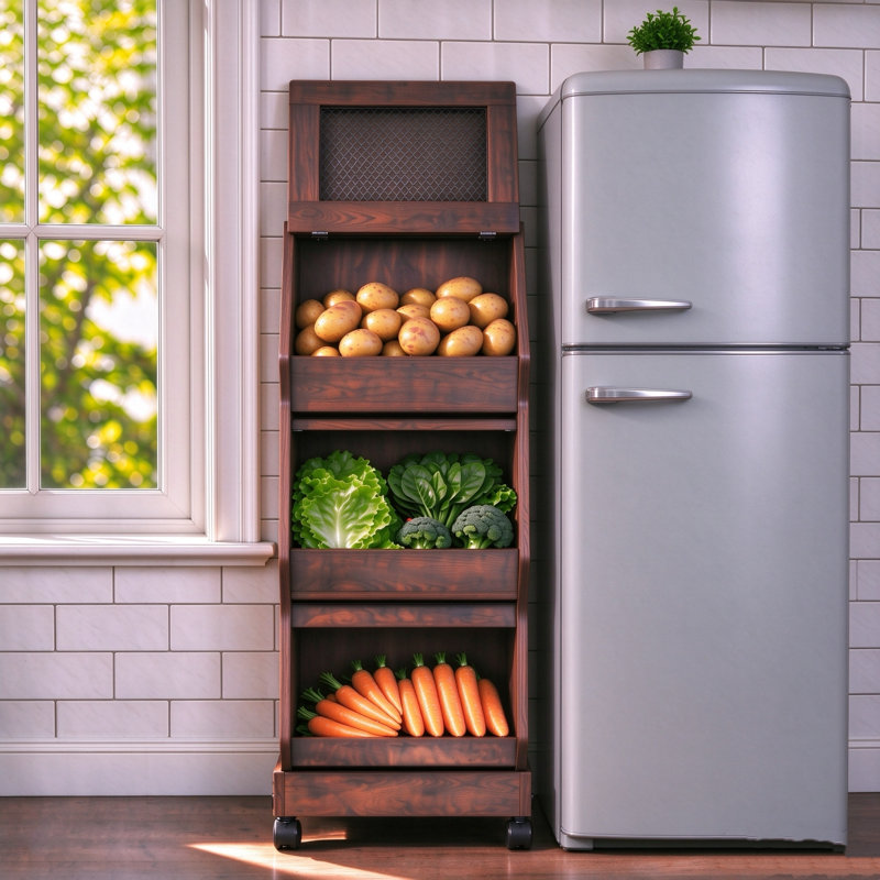 18.11 " W Kitchen Cart