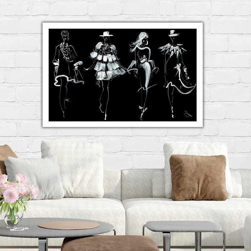 "Runway" par Jodi, reproduction sur acrylique