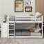 Full Over Full Bunk Bed With Drawers And Shelves-107224401
