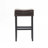 Bonded Leather Backless Bar Stool Set Ideal for Bars, Kitchen Counters and High Tables, Offering Comfort and Style