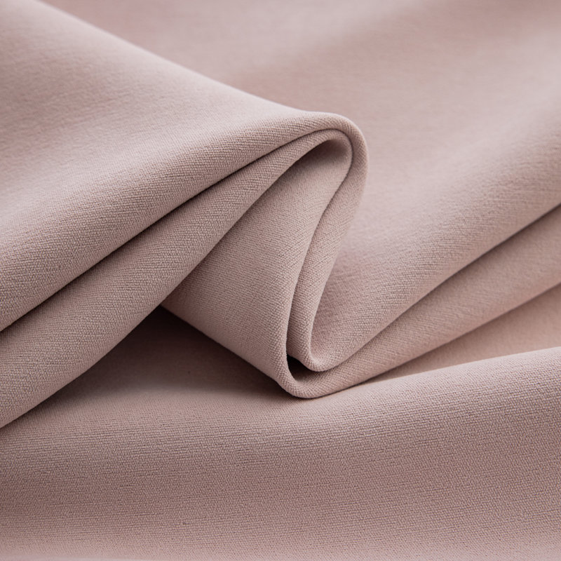 Annabelle Cotton Blend Blackout Curtain Panel Pair, 50" W x 108" L, Pink