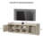 Modern Tv Stand With Storage And Shelves, Entertainment Console To Fit 50'' - 75'' Tvs.-1948401326