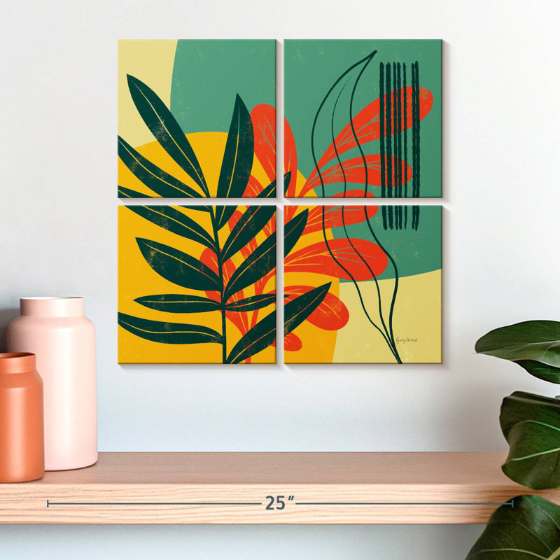 Harnek Mid-Century moderne I, H 18 po x l 18 po