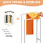 2 Freestanding Towel Stand