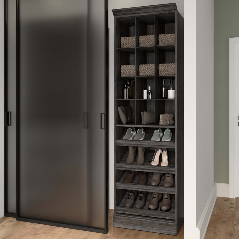 Système d'organisation 25 po Alvaretta, Noyer gris