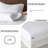 100% Washed Linen Sheet Set-Natural French Flax Bed Sheet-115609582-115609581