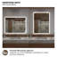 Miroir de salle de bain mural à DEL rectangulaire sans cadre H 48 po x H 36 po Musci-1115484508