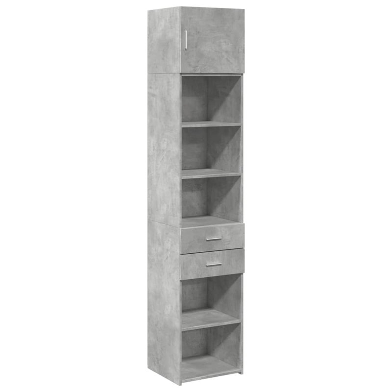 Rotelli 45cm Sideboard, Concrete Grey