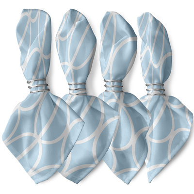 Kyleigha Ovals Go 'Round Napkins