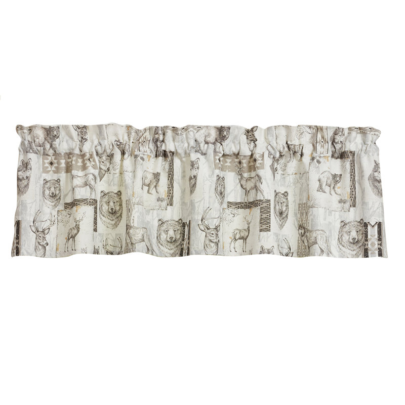 Deuntay Cotton Tailored Window Valance