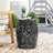 Metal Side Table -Large-87107253