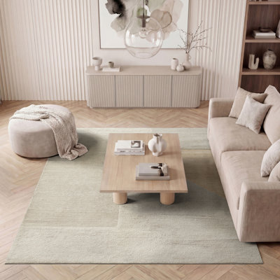 Arlo Handmade Wool Geometric Area Rug