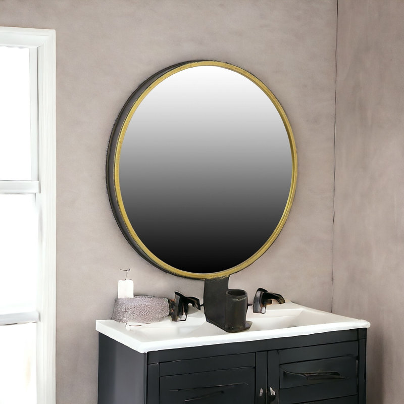 Applique en miroir - ronde