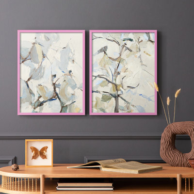 Gallery Wind and Pear Tree Framed Print-Premium Framed Print -Ready to Hang - No Nails Required - No Nails Required