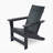 Adirondack Chairwith Durable High-Density Plastic And Traditional Slat Design For Modern Outdoor Comfort-601651098