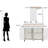 Laronna 43.4 " W Kitchen Island with Solid Wood Top-1225106256