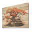 Autumnal Bonsai Charm II - Bonsai arbre sur bois-2142318438