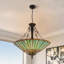 Lustre parapluie à 5 lumières 23,6 po Tiffany