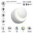 7W LED Wall Sconce Lighting Fixture-61952526