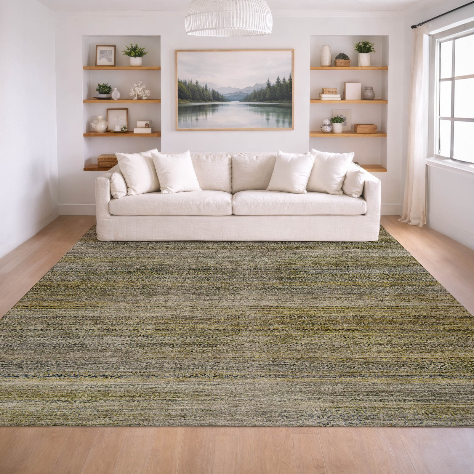 Rug, Aloe, 5' x 7'6"