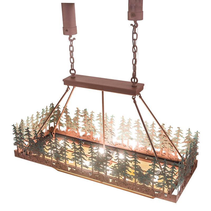 Luminaire suspendu oblong 42 po Pine Lake