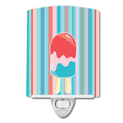 Ice Pop Popsicle Ceramic Night Light