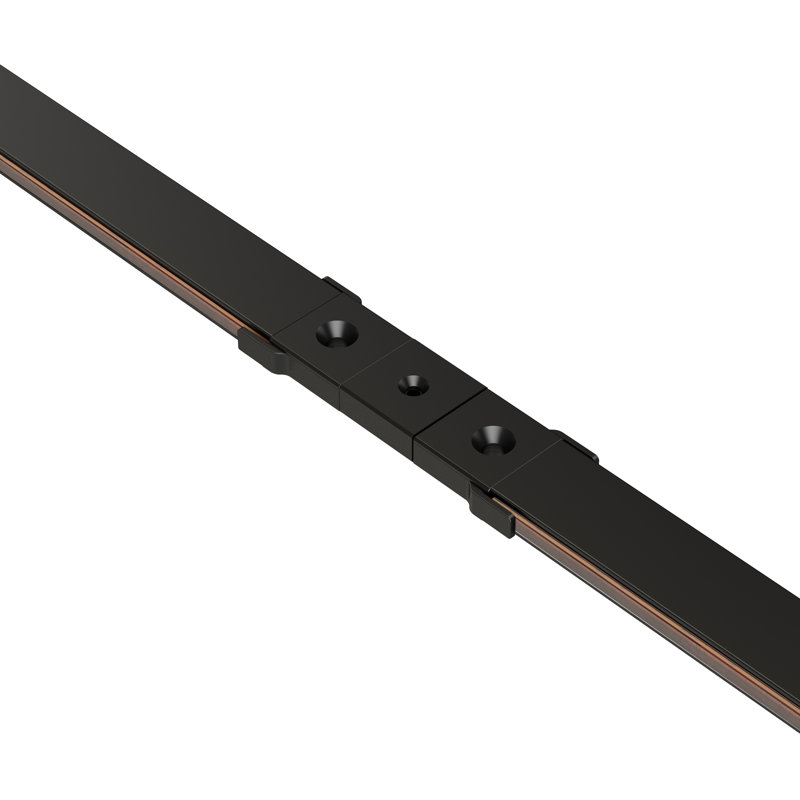 Continuum - Connecteur de rail de rail, Noir