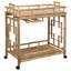Chariot à vin avec roulettes 33,46 po x 19,69 po x 36,61 po Vidaxl