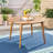 46.23" Square Wood Table, Finish, Simple Design, Ideal For Outdoor Patio Use Dining Square, Design-312931580