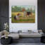 «Lark Manor ™», reproduction d'art sur toile tendue par John Gallery: C962 paire de Foxhound (L)-28840270